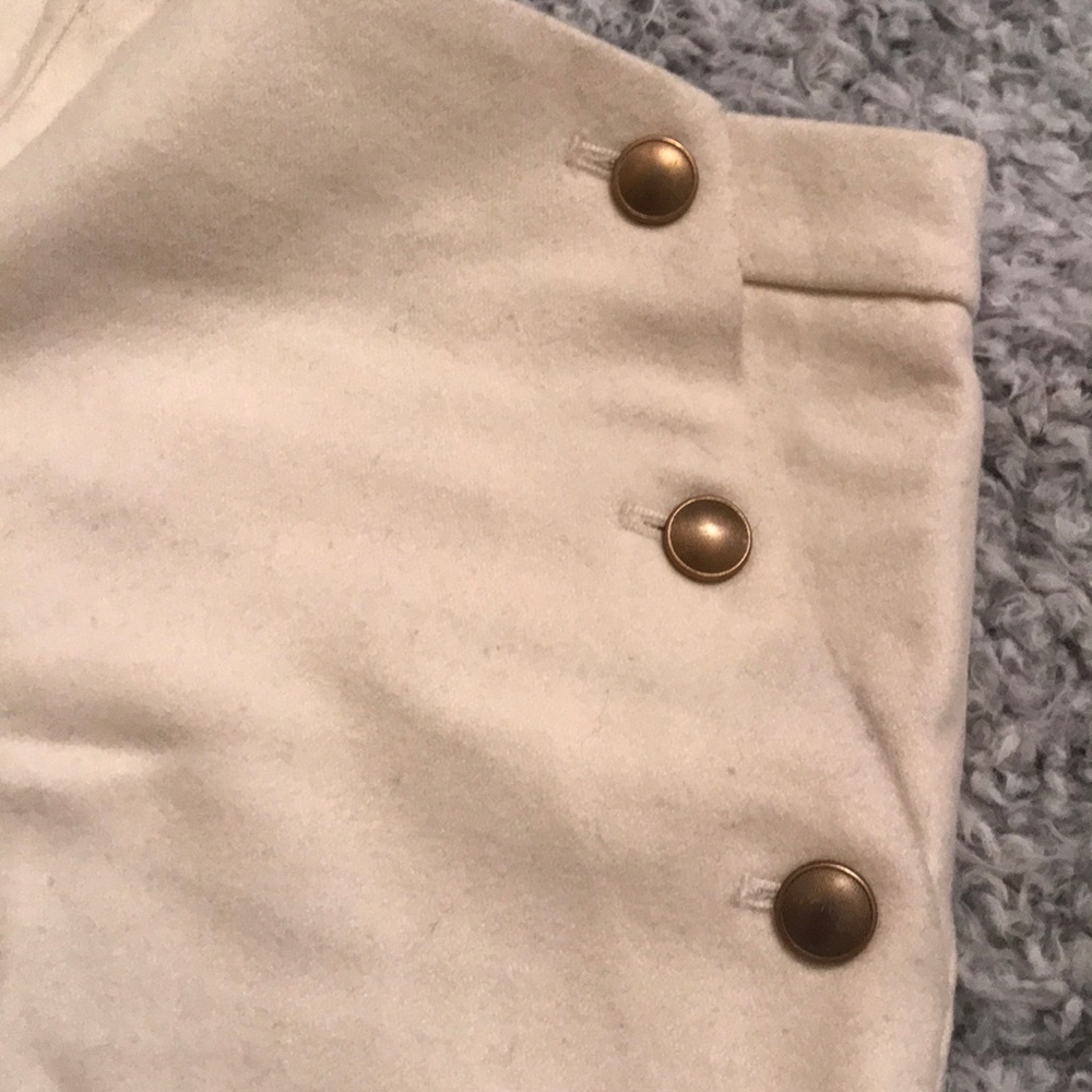 Wool Button Shorts - Picture 2 of 5